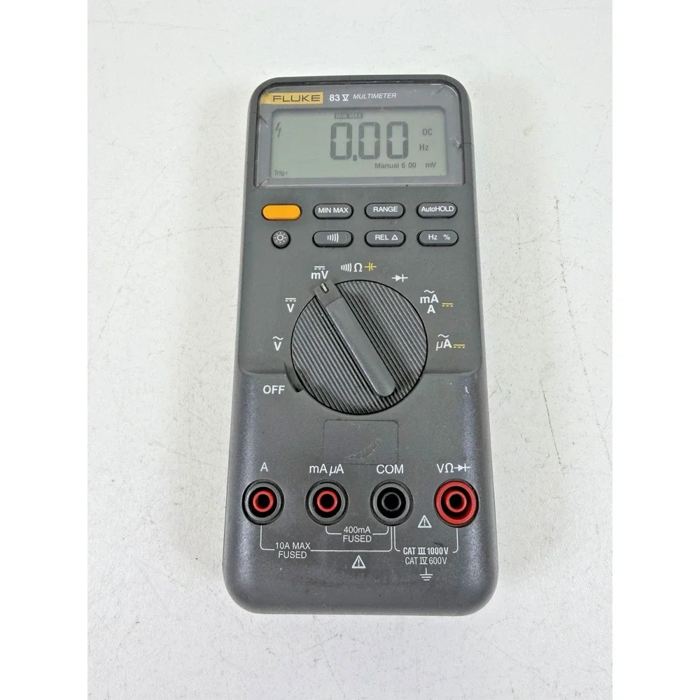 Fluke 83 V Digital Industrial Multimeter w/ Leads